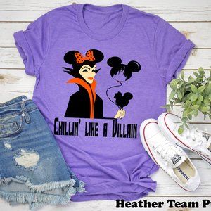 Chillin Like A Villain Halloween,Disney Maleficent